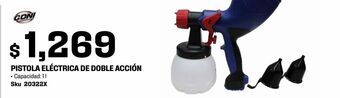 Pistola eléctrica doble acción m. 3705