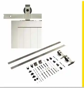 Kit puerta corredera aluminio