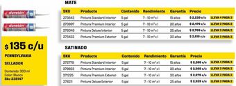 Sodimac Homecenter Sellador 300 ml blanco oferta