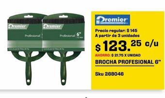 Sodimac Homecenter Brocha profesional 6" oferta
