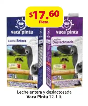 Zorro Leche Entera y Deslactosada Vaca Pinta 12-1lt oferta