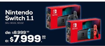 RadioShack Nintendo switch 1.1 oferta
