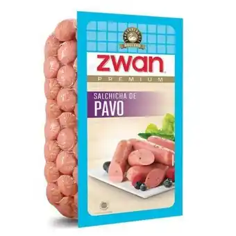 Salchicha pavo viena zwan kg