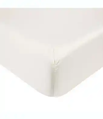 Bed Bath & Beyond Sábana de cajón matrimonial de algodón percal nestwell™ color blanco brillante oferta