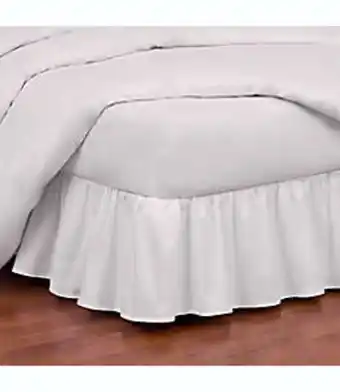 Bed Bath & Beyond Rodapié matrimonial de poliéster bee & willow™ home de 45.72 cm color blanco oferta