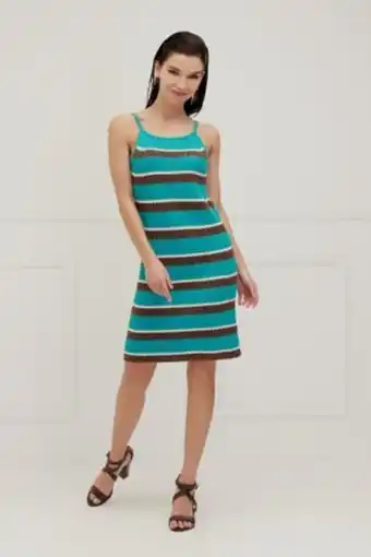 Julio Vestido punto tirantes rayas oferta