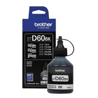 Tinta para impresora brother btd-60bk negro