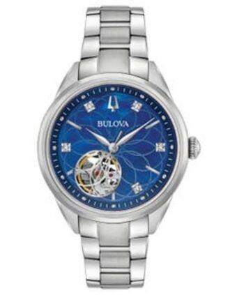 Reloj bulova mecánico de cuerda automática colección clásicos para dama