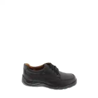 Zapato de piel con agujeta para niño coqueta