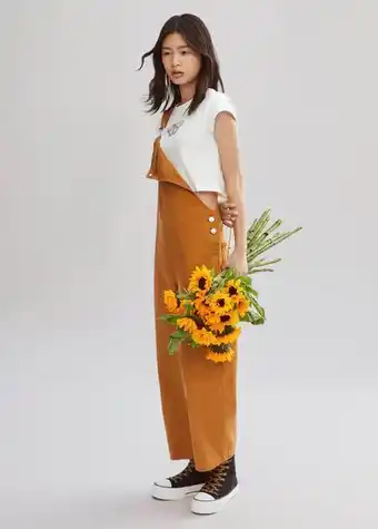 Peto denim culotte