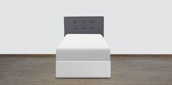 Muebles Dico Cabecera individual brunei gris oferta