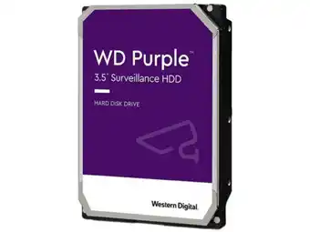 Disco duro para videovigilancia western digital purple de 2 tb, 256 mb caché, sata iii (6.0 gb/s).