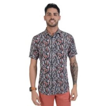 Chapur Camisa casual manga corta slim oferta