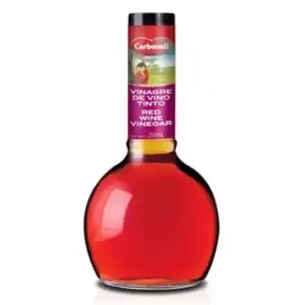 Vinagre tinto vidrio 250 ml carbonell