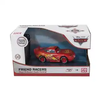 Mattel cars radio control vehículo mcqueen 13cm hbn06