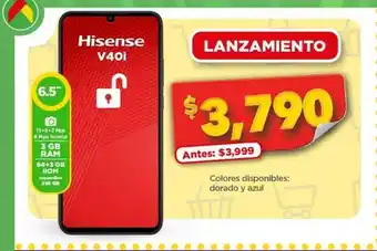 Smartphone hisense 6.5" 3gb