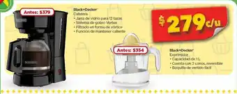 Bodega Aurrerá Cafetera black decker oferta