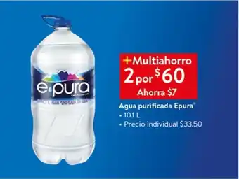 Agua purificada Epura 10.1L