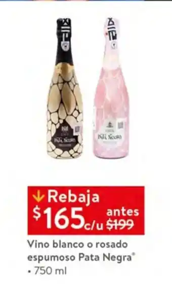 Vino Blanco o rosado espumoso Pata Negra 750 ml
