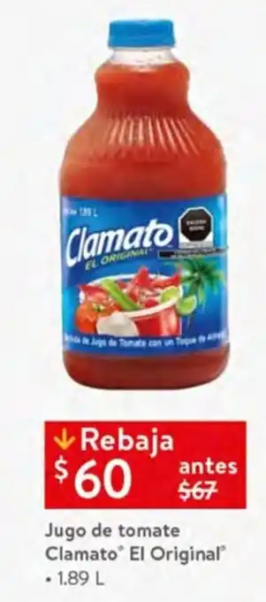 Jugo de Tomate Clamato El Original 1.89 L