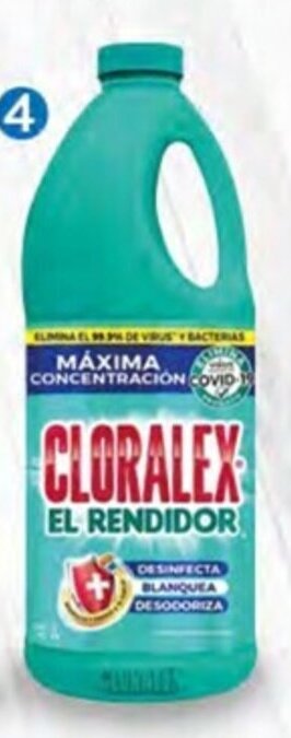 Blanqueador Cloralex 2L