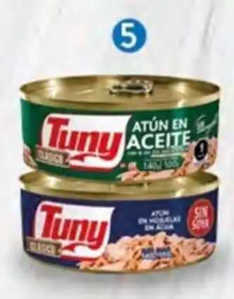 Walmart Express Atun en Lata en agua o aceite Tuny 140g oferta