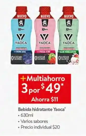 Bebida hidratante Yaoca 630 ml