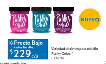 Variedad de tintes para cabello 100 ml