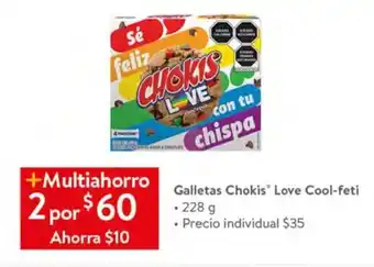 Galletas Chokis Love Cool-feti 228g