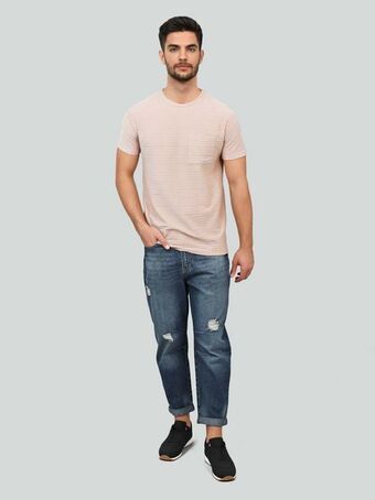 Jeans slouchy azul