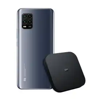 Sam's Club Smartphone xiaomi mi 10 lite 5g desbloqueado gris + mi box s oferta