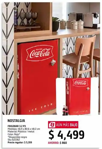 Sodimac Homecenter Frigobar 3.2 p3 oferta