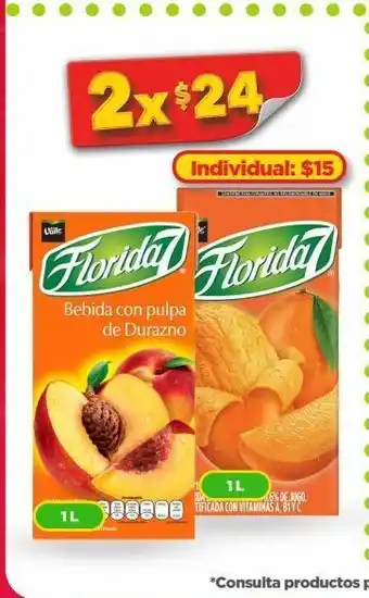 Bodega Aurrerá Jugo florida 7 oferta
