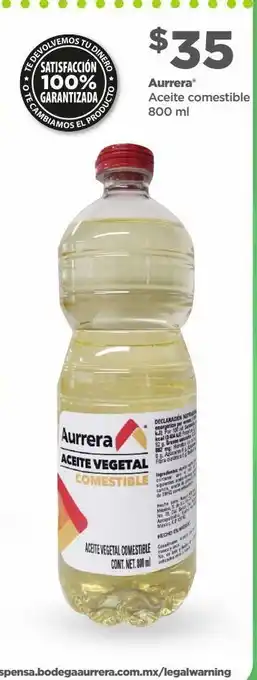 Aceites aurrera