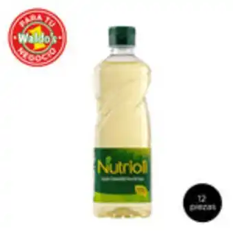 Waldos Aceite vegetal nutrioli, 12 piezas con 800 ml c/u, mayoreo oferta