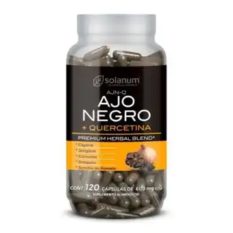 Sam's Club Ajo negro + quercetina solanum 120 cápsulas oferta