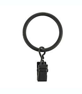 Bed Bath & Beyond Aros con pinzas de metal para cortinas mia home decor ezra oferta