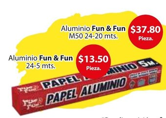 Zorro Aluminio Fun & Fun M50 24-20mts. oferta