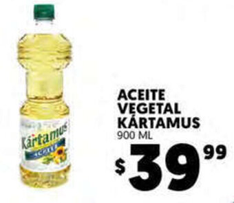 Aceite Vegetal Kartamus 900 ml