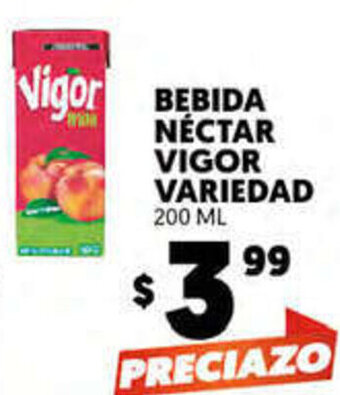 Merco Bebida Nectar Vigor Variedad 200 ml oferta