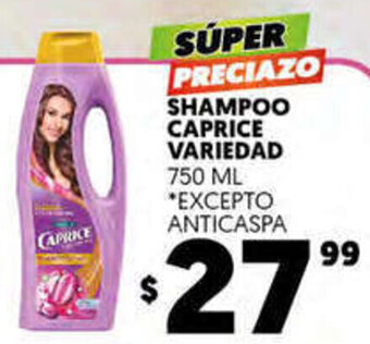 Merco Shampoo Caprice Variedad 750 ml oferta