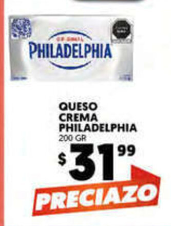 Merco Queso Crema Philadelphia 200 gr oferta