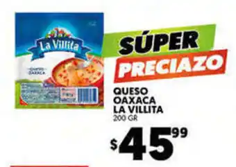 Merco Queso Oaxaca La Villita 200gr oferta