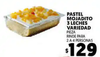 Merco Pastel Mojadito 3 Leches Variedad oferta
