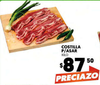 Merco Costilla P/Asar Kilo oferta