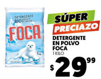 Merco Detergente En Polvo Foca 1 Kilo oferta