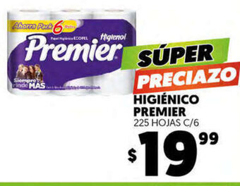 Merco Higienico Premier 225 Hojas c/6 oferta