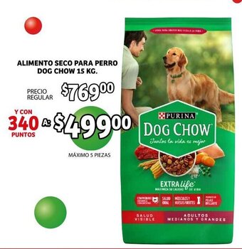 Alimento Seco Para Perro Dog Chow 15 kg