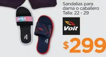Sandalia para dama o caballero voit