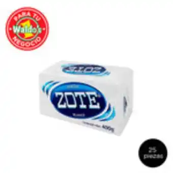 Waldos Mayoreo zote jabón barra blanco (25 piezas) oferta